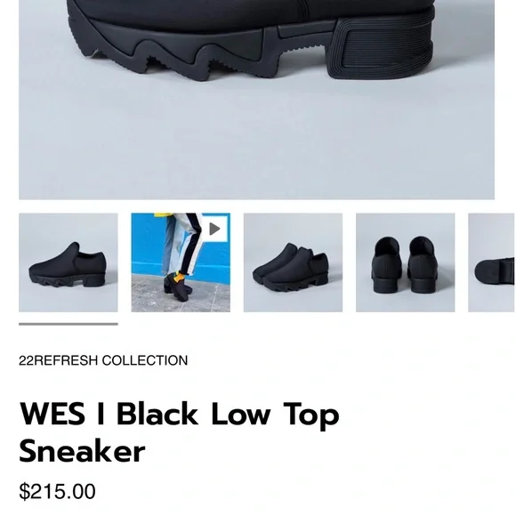 Chunky black WES 1 iRi shoes - Picture 5 of 5